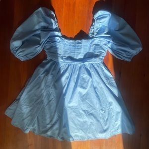 Abercrombie Puff Sleeve Babydoll Dress